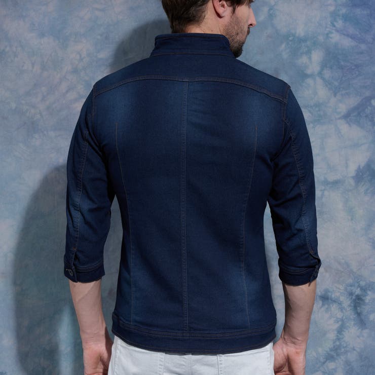 ライトオンスデニム７分袖Gジャン | NICOLE | 詳細画像7 