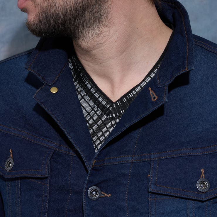 ライトオンスデニム７分袖Gジャン | NICOLE | 詳細画像9 