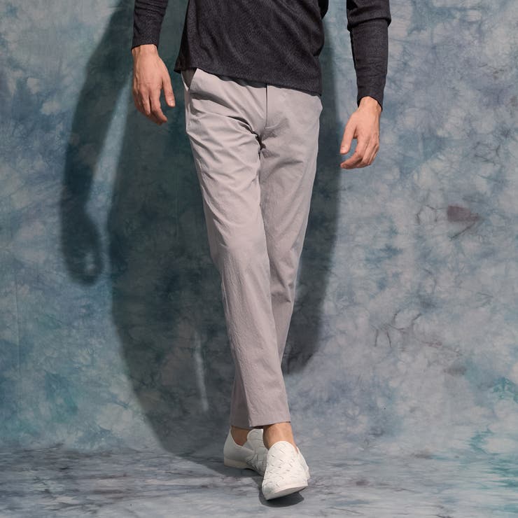 19ライトグレー | マイクロサッカーイージーパンツ | NICOLE