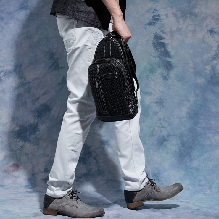 49ブラック | メッシュボディバッグ | NICOLE