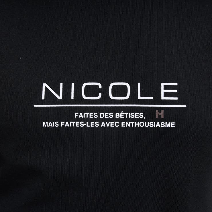 激シルケットVネック半袖Ｔシャツ | NICOLE | 詳細画像14 