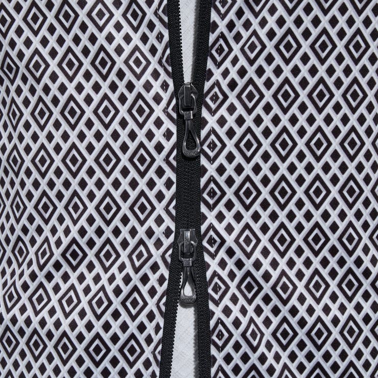 ジオメトリックプリント5分袖フードパーカー | NICOLE | 詳細画像12 