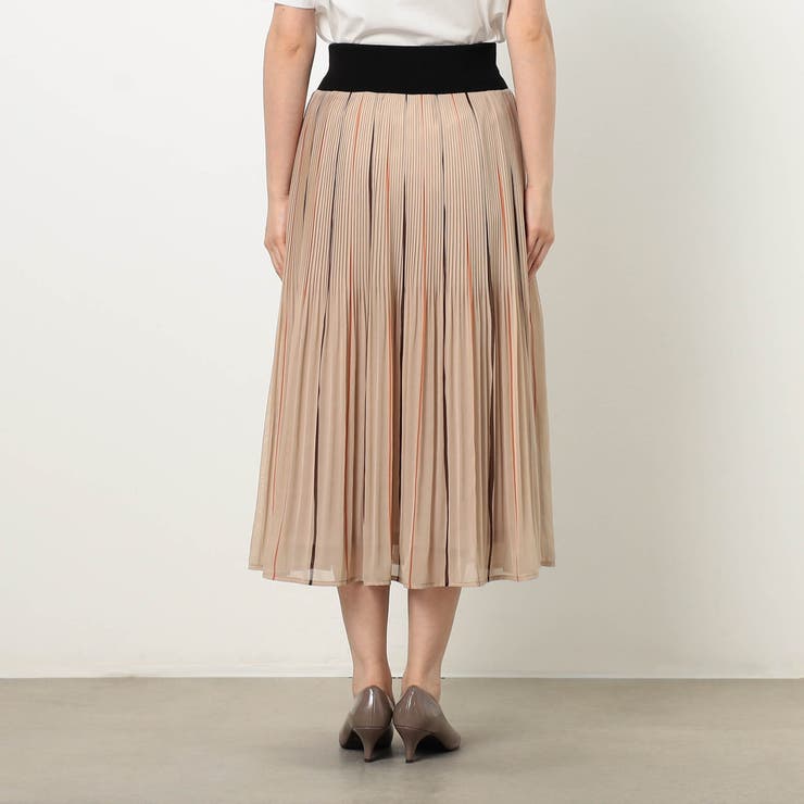 【WALDO】ストライプウエストリブスカート | NICOLE | 詳細画像4 