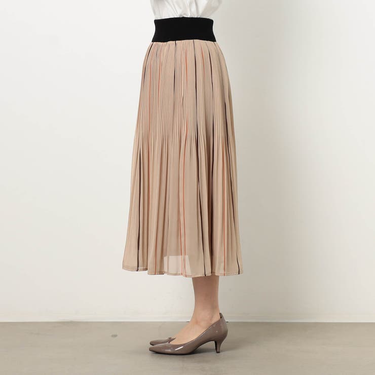 【WALDO】ストライプウエストリブスカート | NICOLE | 詳細画像5 