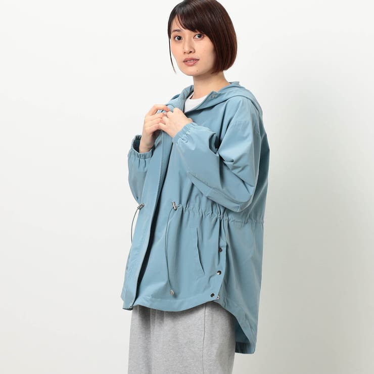 60ブルー | 【WALDO】フーデットブルゾン | NICOLE