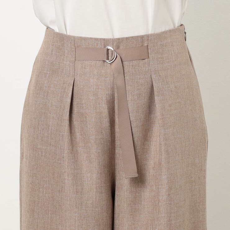 【WALDO】麻調ワイドパンツ | NICOLE | 詳細画像6 