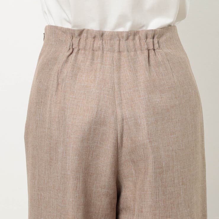 【WALDO】麻調ワイドパンツ | NICOLE | 詳細画像7 