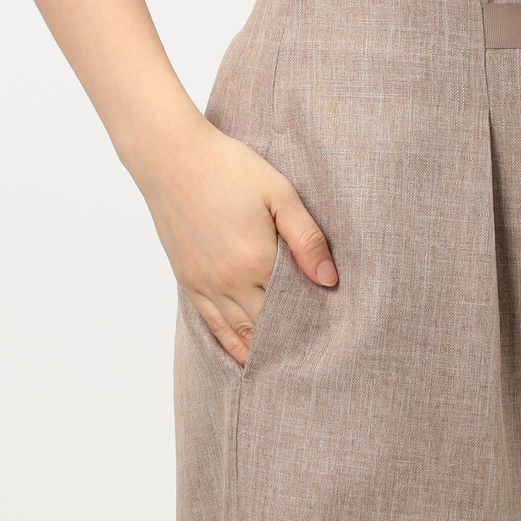 【WALDO】麻調ワイドパンツ | NICOLE | 詳細画像8 