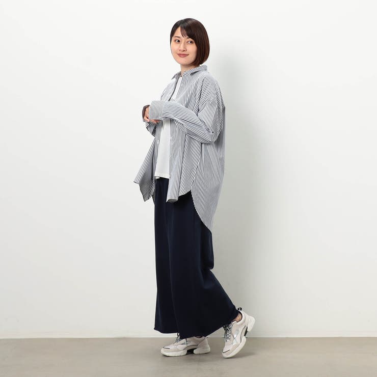 【WALDO】ミニ裏毛ワイドパンツ | NICOLE | 詳細画像3 