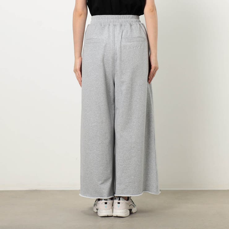 【WALDO】ミニ裏毛ワイドパンツ | NICOLE | 詳細画像4 