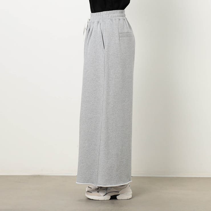 【WALDO】ミニ裏毛ワイドパンツ | NICOLE | 詳細画像5 