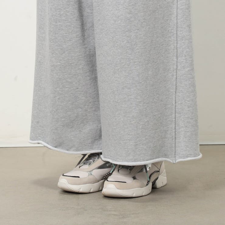 【WALDO】ミニ裏毛ワイドパンツ | NICOLE | 詳細画像9 