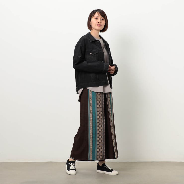 【WALDO】パネル柄プリントパンツ | NICOLE | 詳細画像5 