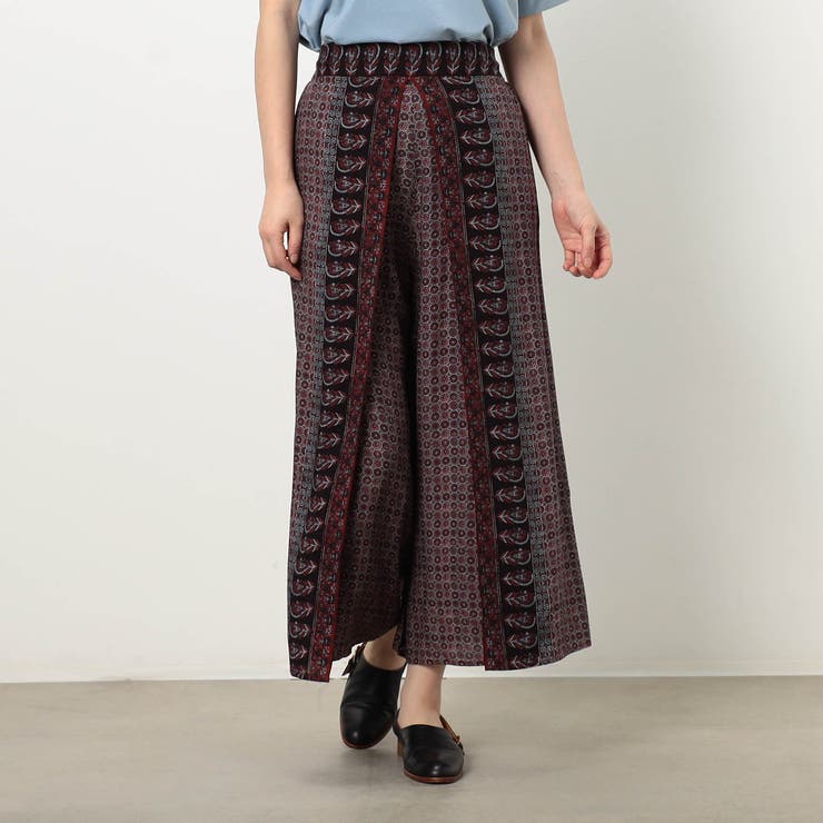 91その他2 | 【WALDO】パネル柄プリントパンツ | NICOLE