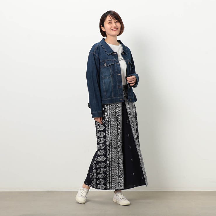 【WALDO】パネル柄プリントパンツ | NICOLE | 詳細画像3 