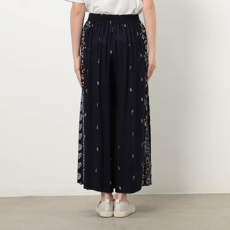 【WALDO】パネル柄プリントパンツ | NICOLE | 詳細画像4 