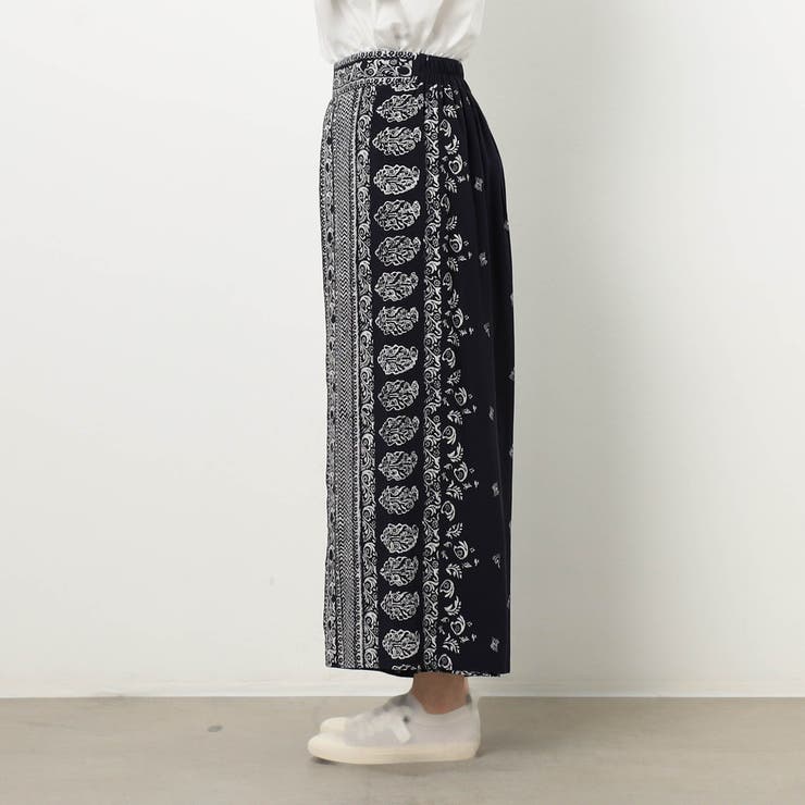 【WALDO】パネル柄プリントパンツ | NICOLE | 詳細画像5 