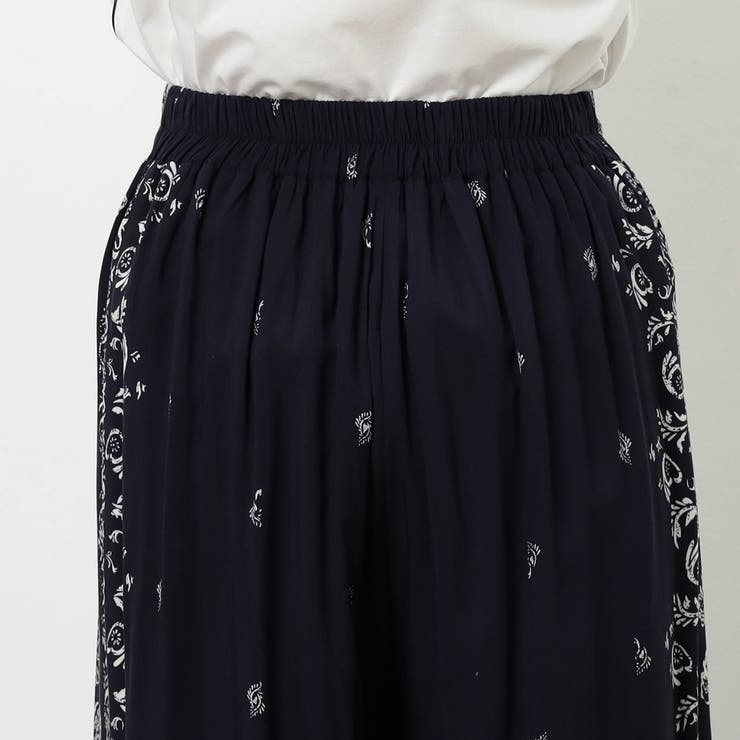 【WALDO】パネル柄プリントパンツ | NICOLE | 詳細画像7 