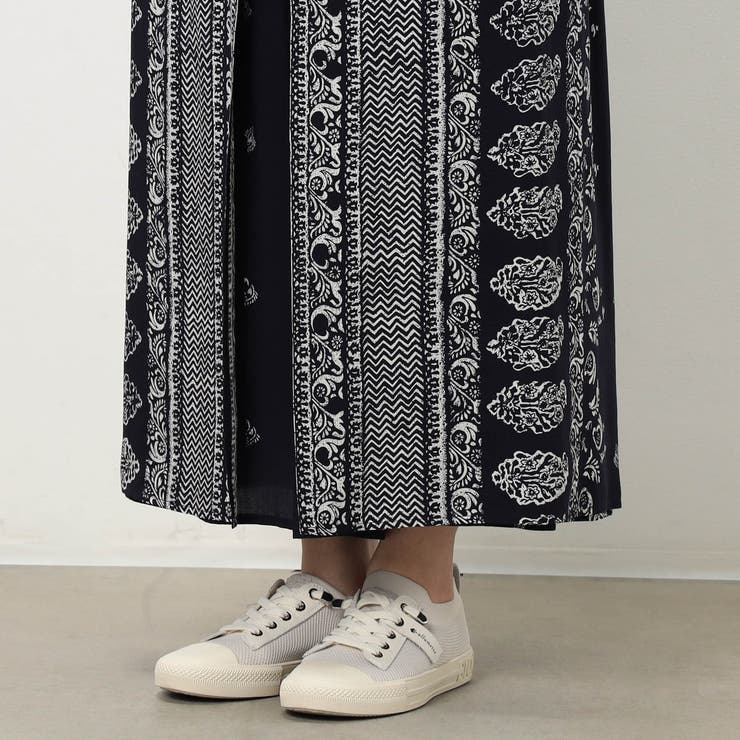 【WALDO】パネル柄プリントパンツ | NICOLE | 詳細画像8 