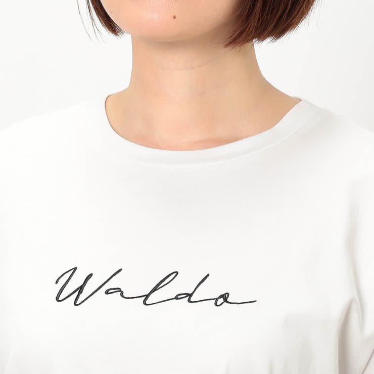 【WALDO】刺繍ロゴ半袖Ｔシャツ | NICOLE | 詳細画像6 