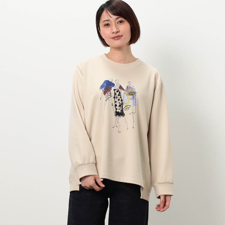 【WALDO】アートプリントプルオーバー | NICOLE | 詳細画像1 