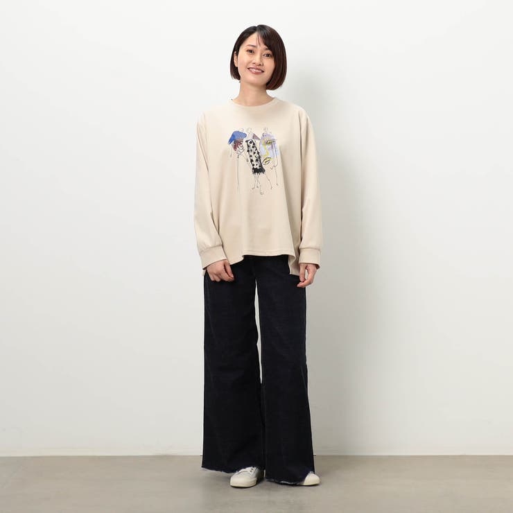 【WALDO】アートプリントプルオーバー | NICOLE | 詳細画像2 