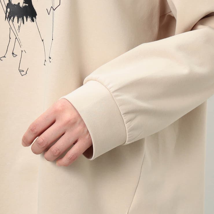 【WALDO】アートプリントプルオーバー | NICOLE | 詳細画像8 