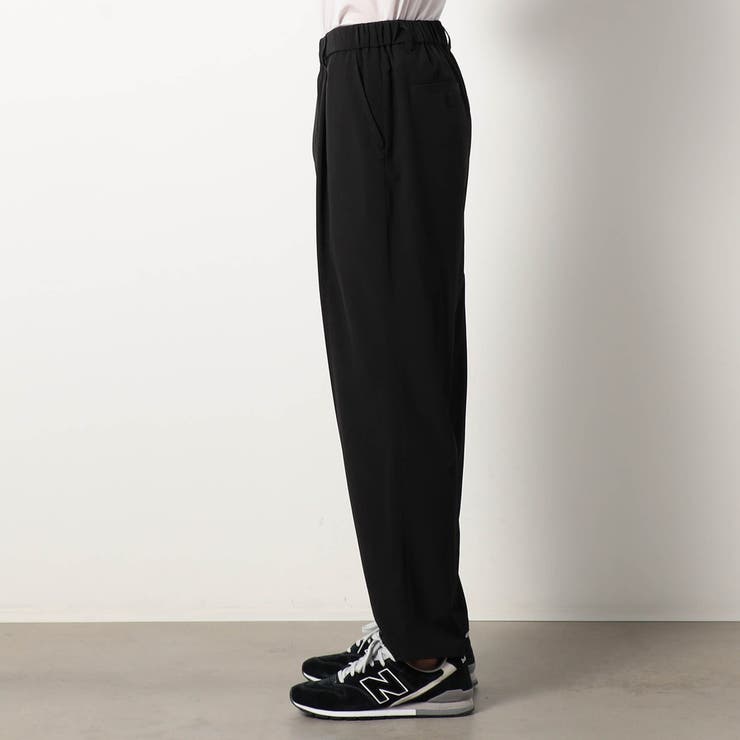 メッシュワイドテーパードパンツ | NICOLE | 詳細画像4 