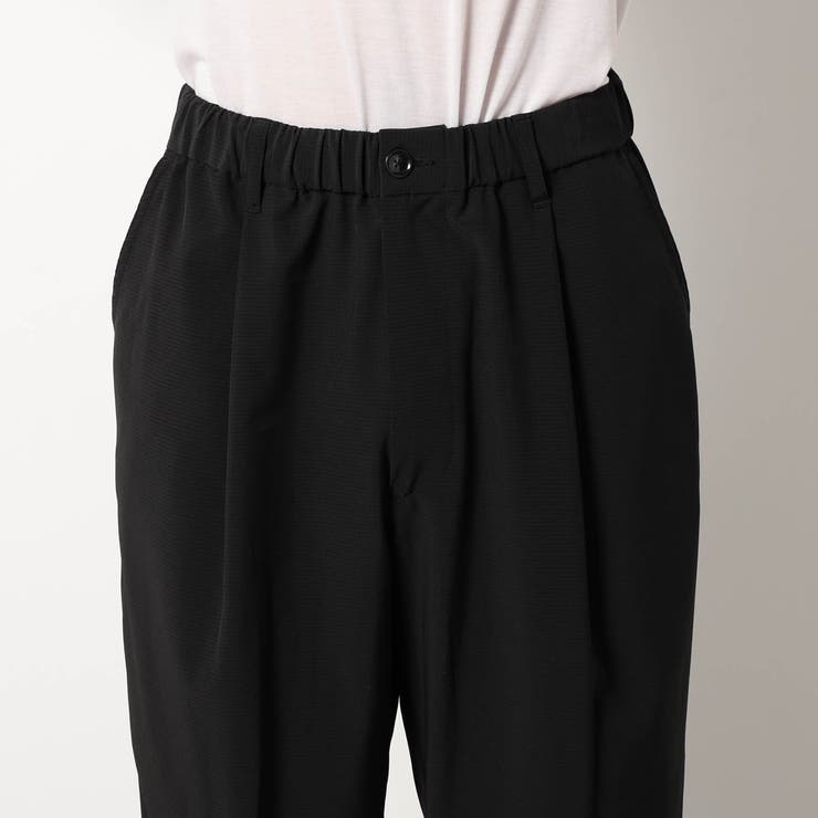 メッシュワイドテーパードパンツ | NICOLE | 詳細画像5 