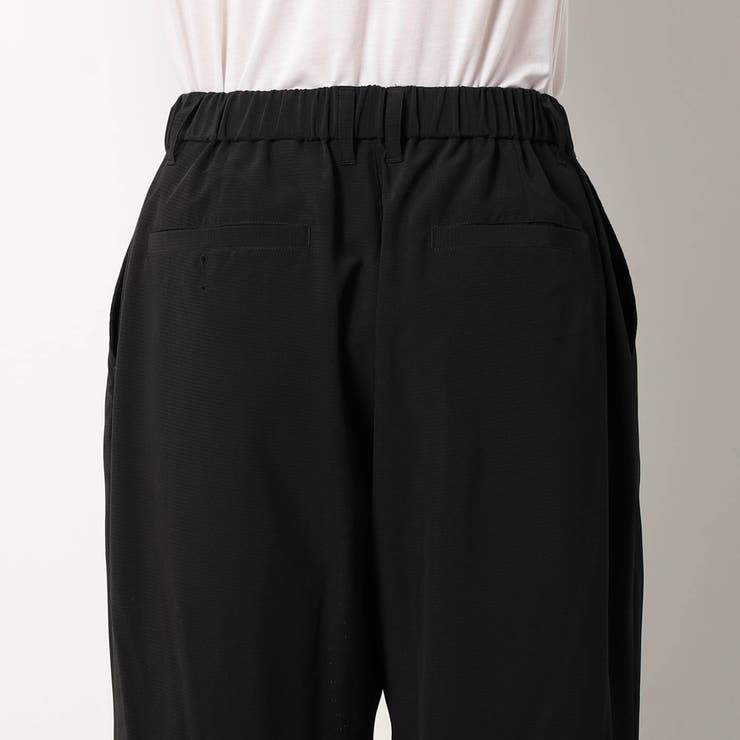 メッシュワイドテーパードパンツ | NICOLE | 詳細画像6 