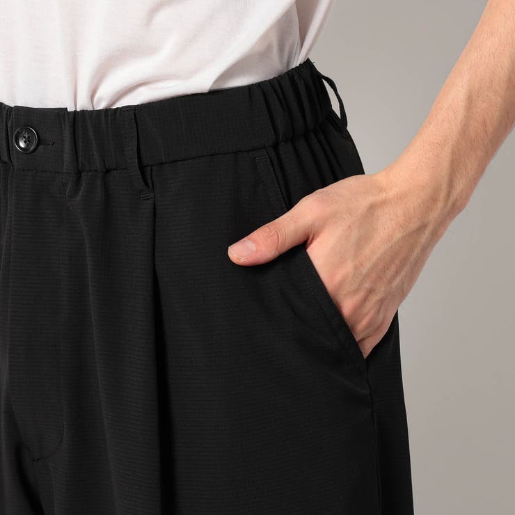 メッシュワイドテーパードパンツ | NICOLE | 詳細画像7 