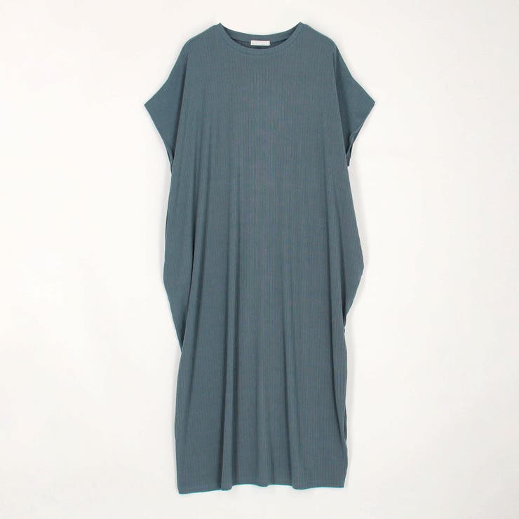 ランダムリブ素材ゆったりワンピース | NICOLE | 詳細画像5 