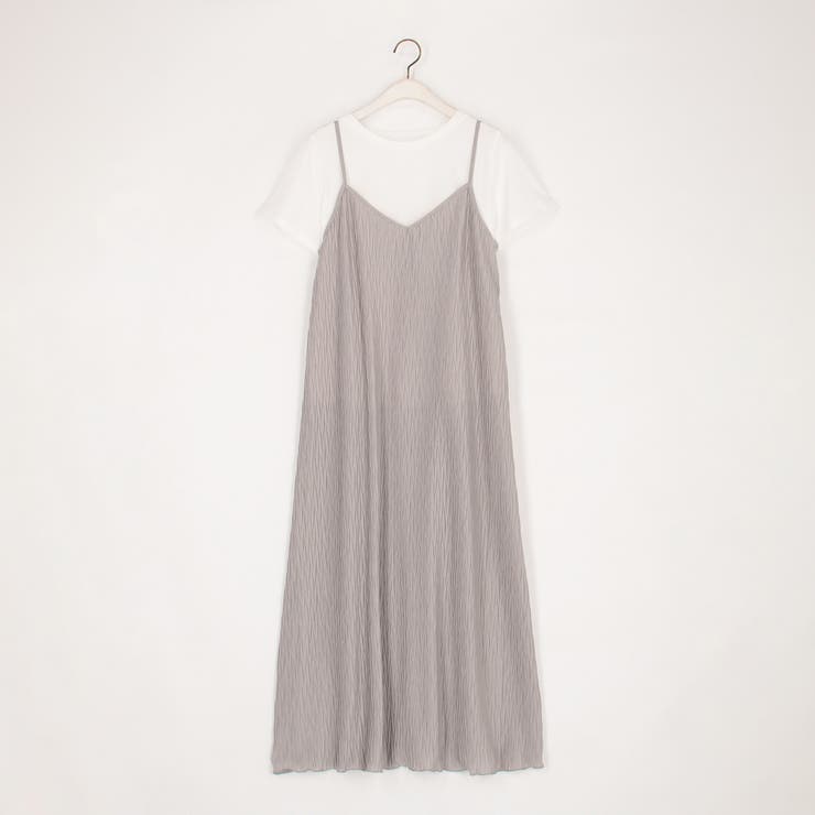 プリーツキャミワンピース＆シャツ SET | NICOLE | 詳細画像3 