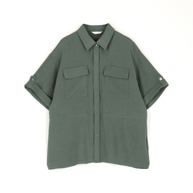 ウエストドロスト半袖シャツ | NICOLE | 詳細画像16 