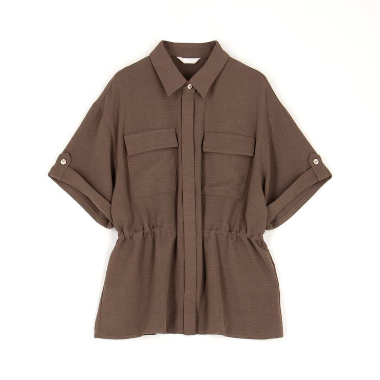 ウエストドロスト半袖シャツ | NICOLE | 詳細画像19 