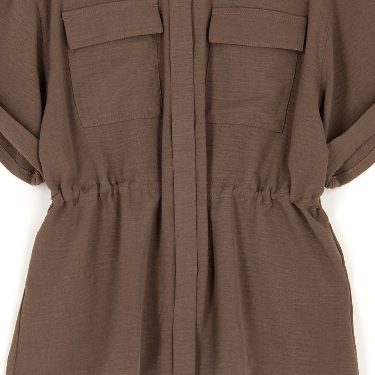 ウエストドロスト半袖シャツ | NICOLE | 詳細画像22 