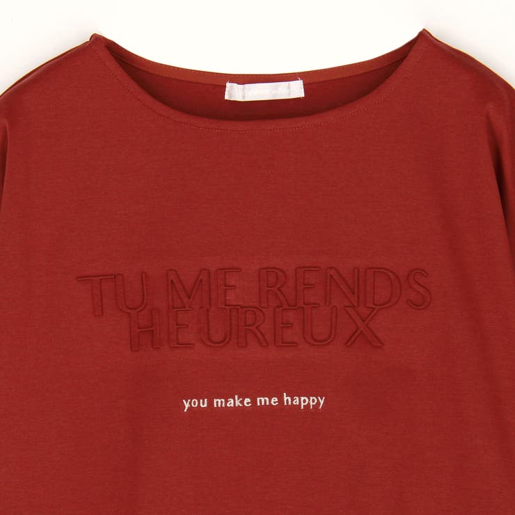 エンボス刺繍Tシャツ | NICOLE | 詳細画像16 