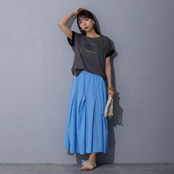 エンボス刺繍Tシャツ | NICOLE | 詳細画像8 