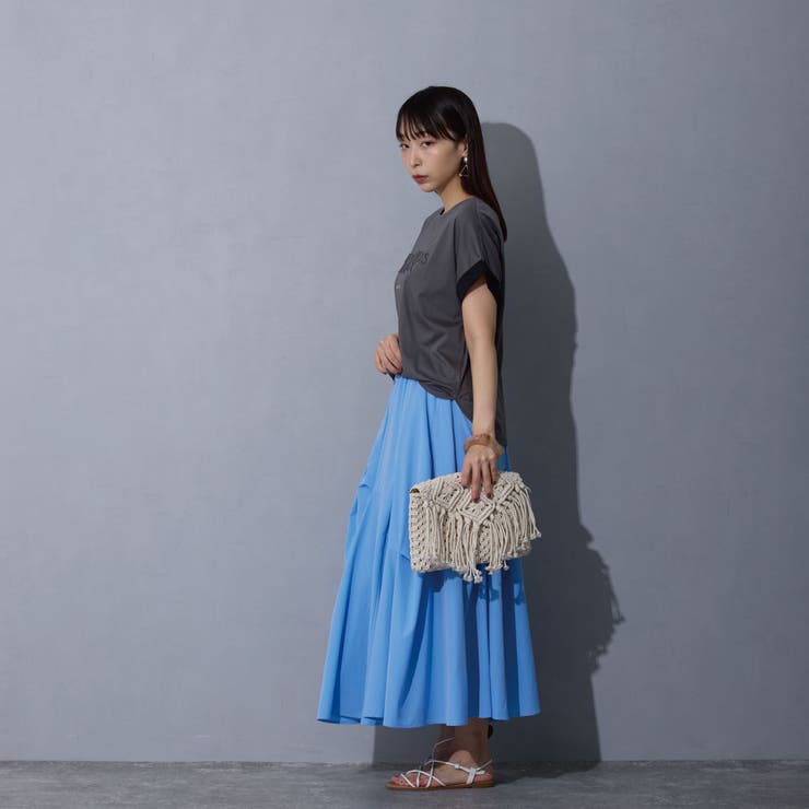 エンボス刺繍Tシャツ | NICOLE | 詳細画像9 