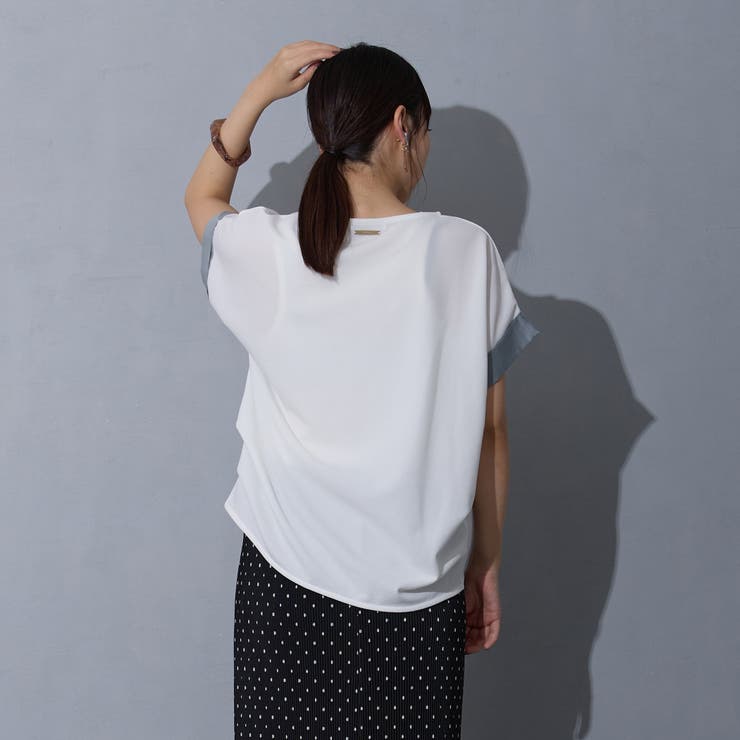 裾タックTEE | NICOLE | 詳細画像17 