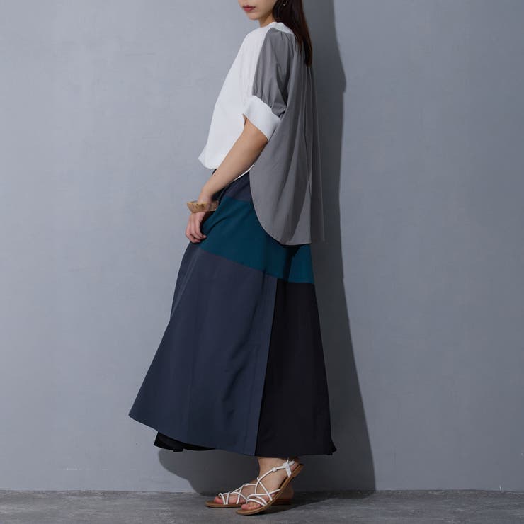 異素材切り替えTEE | NICOLE | 詳細画像21 