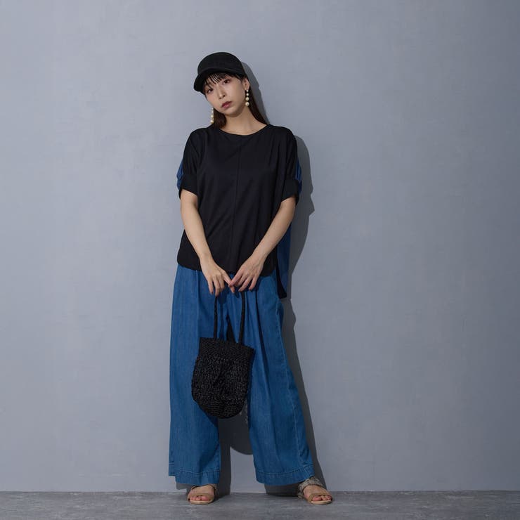 異素材切り替えTEE | NICOLE | 詳細画像23 