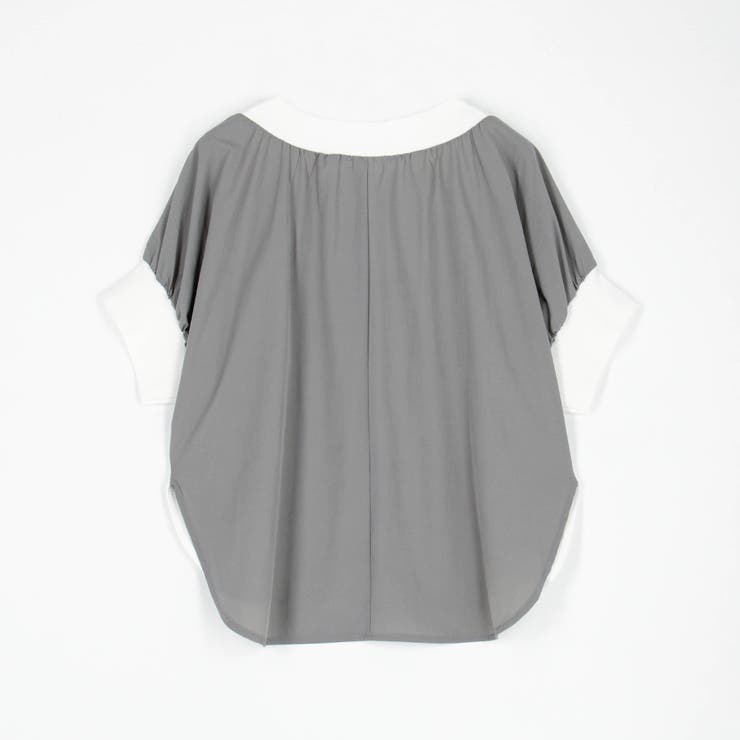 異素材切り替えTEE | NICOLE | 詳細画像5 