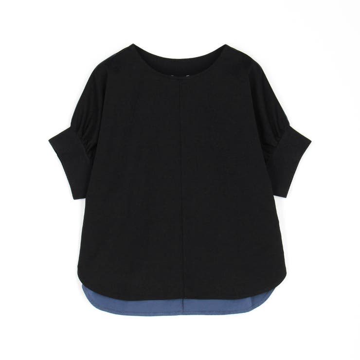 異素材切り替えTEE | NICOLE | 詳細画像6 