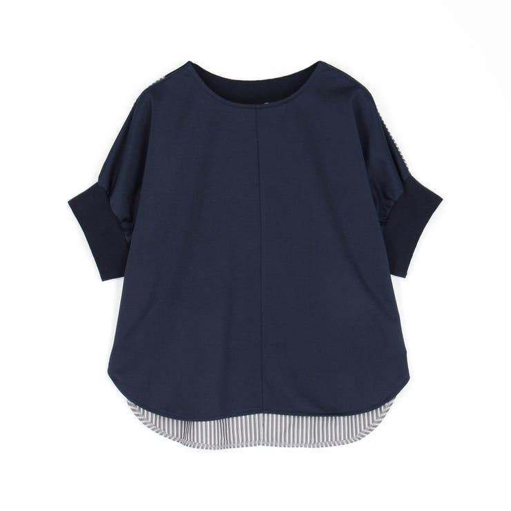 異素材切り替えTEE | NICOLE | 詳細画像8 