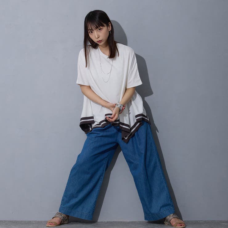 ハンカチヘムTシャツ | NICOLE | 詳細画像7 