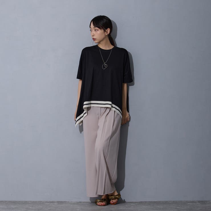 ハンカチヘムTシャツ | NICOLE | 詳細画像9 