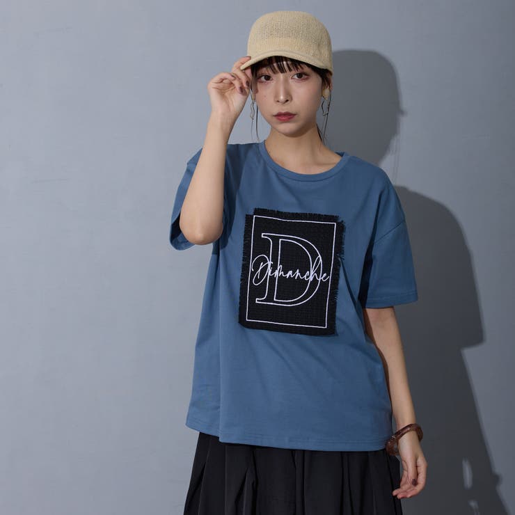 刺繍デザインTシャツ | NICOLE | 詳細画像19 