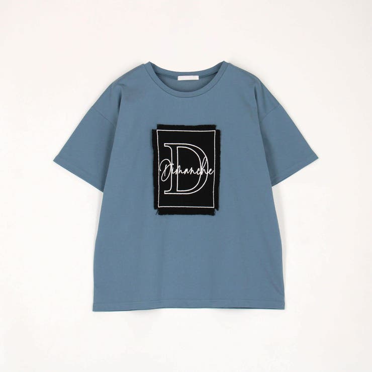 刺繍デザインTシャツ | NICOLE | 詳細画像4 