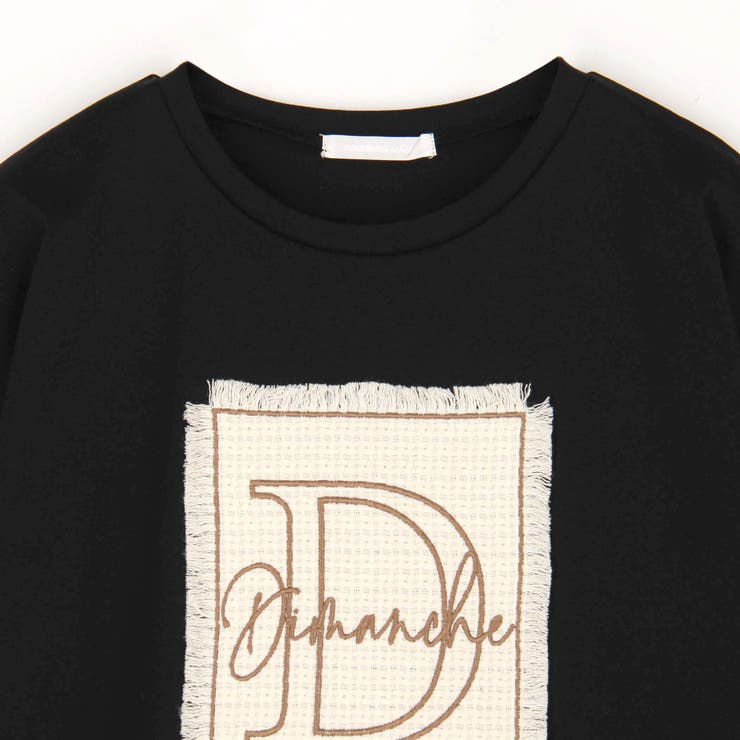 刺繍デザインTシャツ | NICOLE | 詳細画像6 